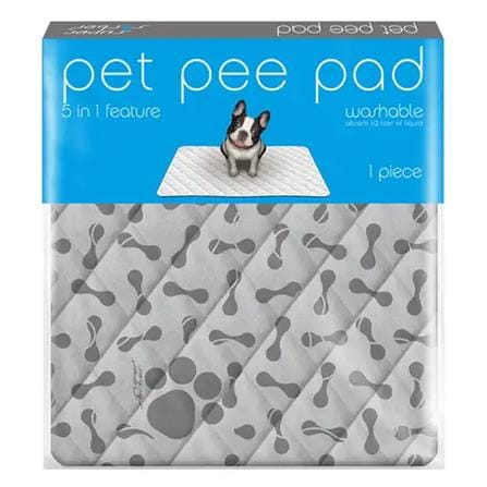 แผ่นรองฉี่สัตว์เลี้ยง PET PEE PAD ไซซ์ XL สีเทา
