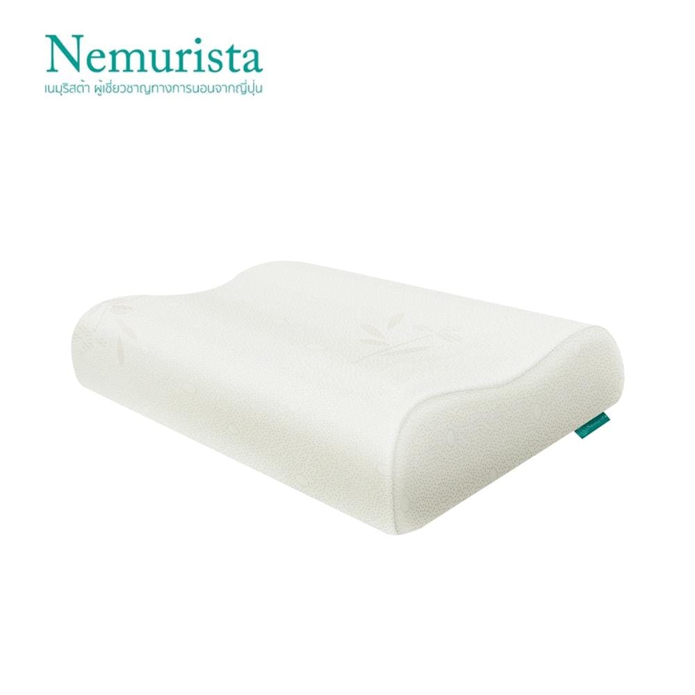 หมอนสุขภาพ ยางพารา NEMURISTA NEMUKO MINI 47x29x9 ซม. สีขาว