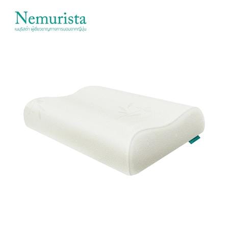 หมอนสุขภาพ ยางพารา NEMURISTA NEMUKO MINI 47x29x9 ซม. สีขาว