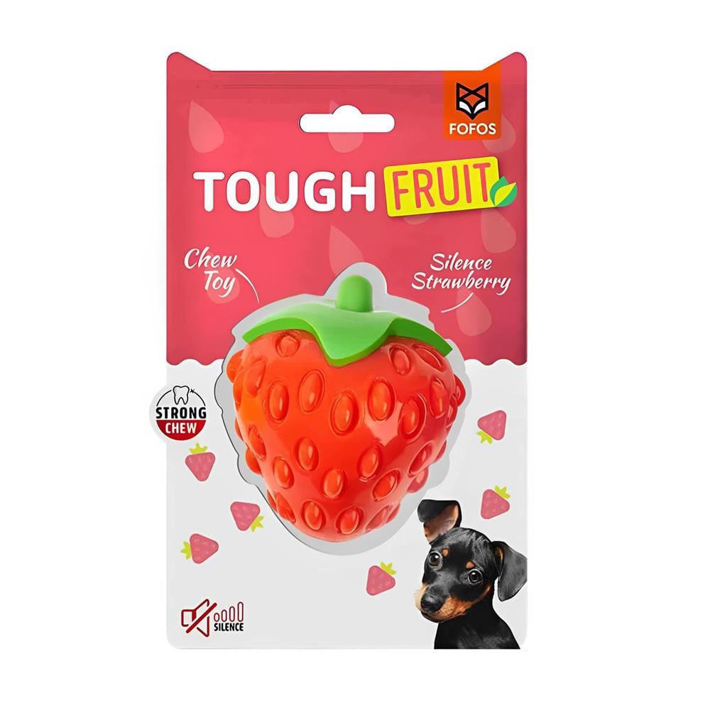 ของเล่นสุนัข FOFOS PUPPY FRUITY SILENCE STRAWBERRY