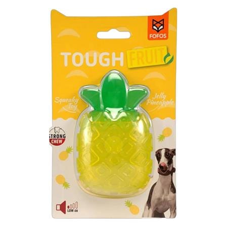 ของเล่นสุนัข FOFOS FRUITY BITES SQUEAKY JELLY PINEAPPLE_0