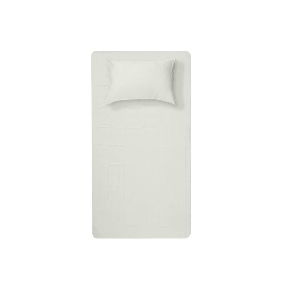 ชุดผ้าปูที่นอน 3.5 ฟุต 2 ชิ้น BENEATH OFF WHITE สีขาว
