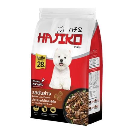 อาหารสุนัข HAJIKO ADULT SMALL BREEDS GRILLED LIVER 1.2 กก._0