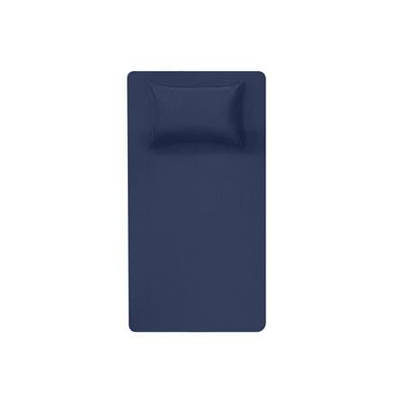 ชุดผ้าปูที่นอน 3.5 ฟุต 2 ชิ้น BENEATH NAVY BLUE สีน้ำเงินเข้ม_5
