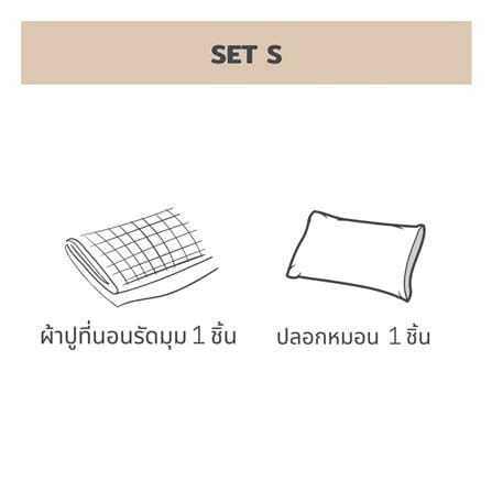 ชุดผ้าปูที่นอน 3.5 ฟุต 2 ชิ้น BENEATH BURGUNDY สีแดง_7