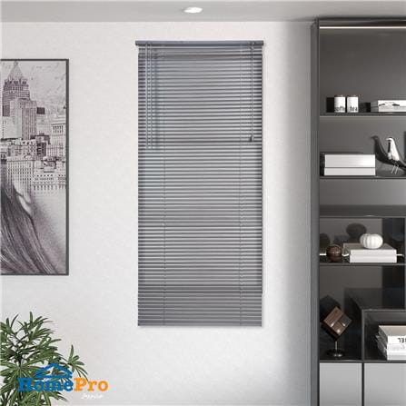 มู่ลี่ไวนิล HOME LIVING STYLE WOOD 70X160 ซม. สีเทา_6