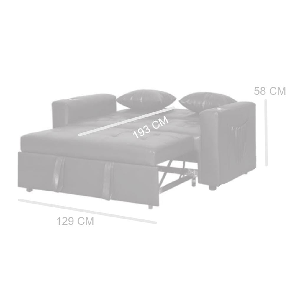 โซฟาเบด AS FURNITURE CHARLOTTE CGY สีเทา
