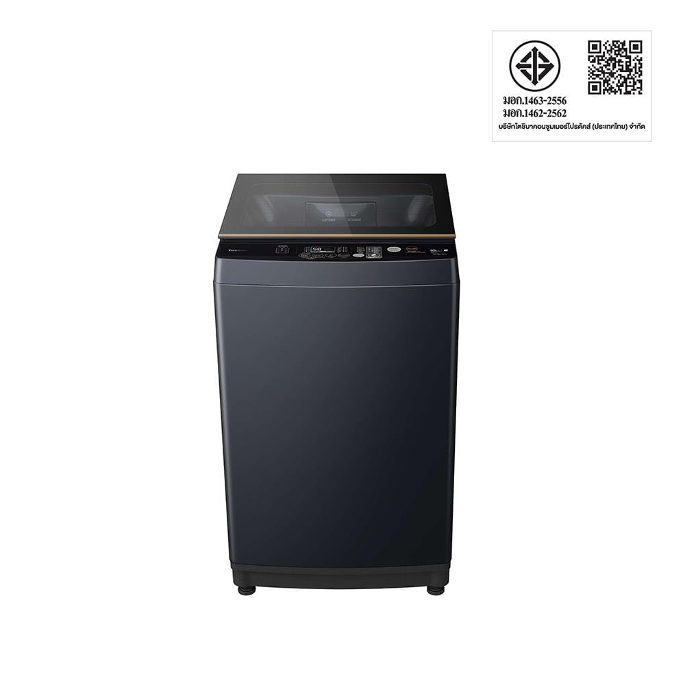 เครื่องซักผ้าฝาบน TOSHIBA AW-DM1100PT(MK) 10 กก. อินเวอร์เตอร์ สีเทา