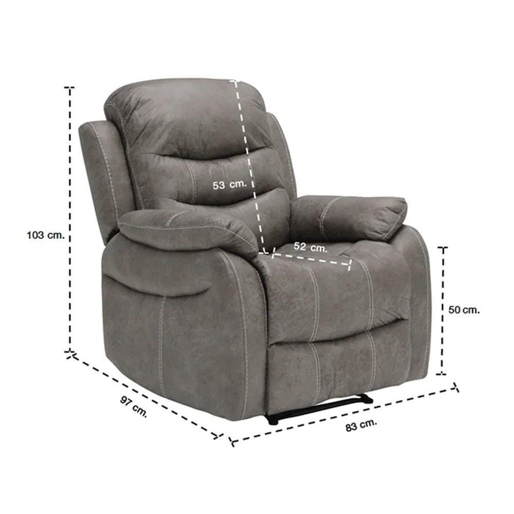 RECLINER SB FURNITURE MIKU สีน้ำตาล