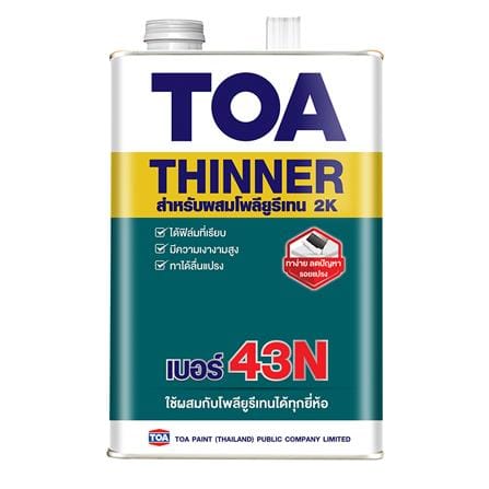 ทินเนอร์ TOA 2K 43N 1 แกลลอน_0