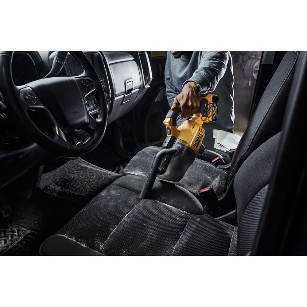 เครื่องดูดฝุ่นไร้สาย DEWALT 0.5 ลิตร (เฉพาะตัวเครื่อง) DCV501LN-B1 18 โวลต์