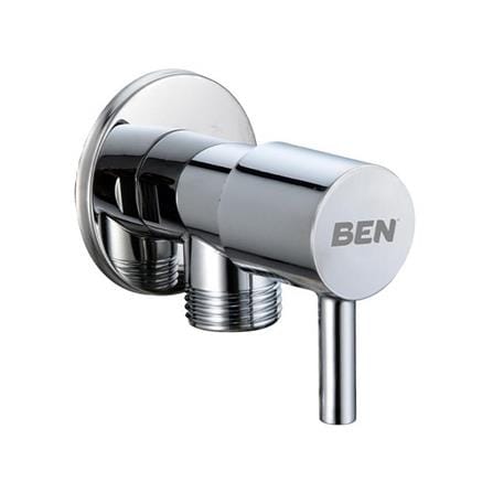 สต๊อปวาล์ว 1 ทาง BEN BN STP-9694 สีโครม_0
