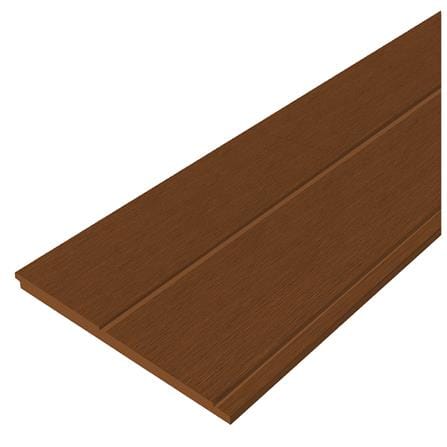 ไม้ผนังบังใบ CONWOOD G1 ลายเสี้ยน 20X305X1.1 ซม. สีสักอำพัน