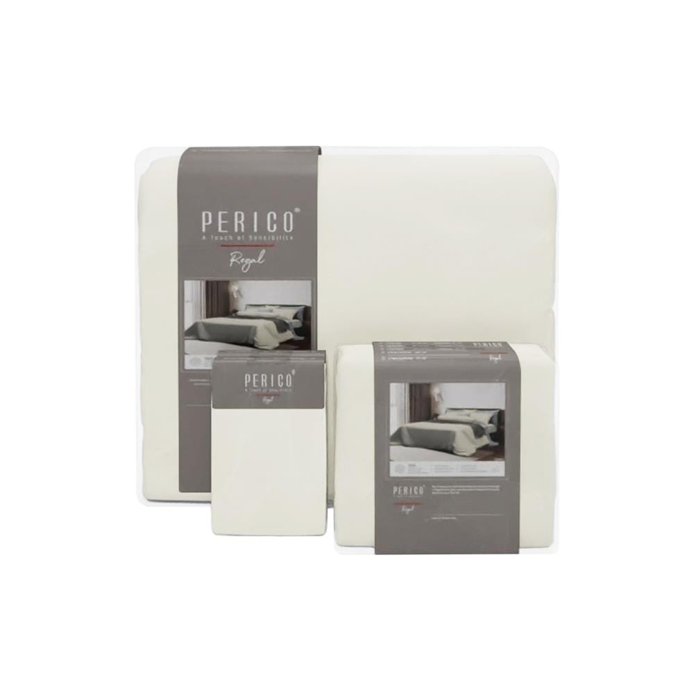 ชุดผ้าปูที่นอน 6 ฟุต 6 ชิ้น PERICO REGAL SOLID RS083