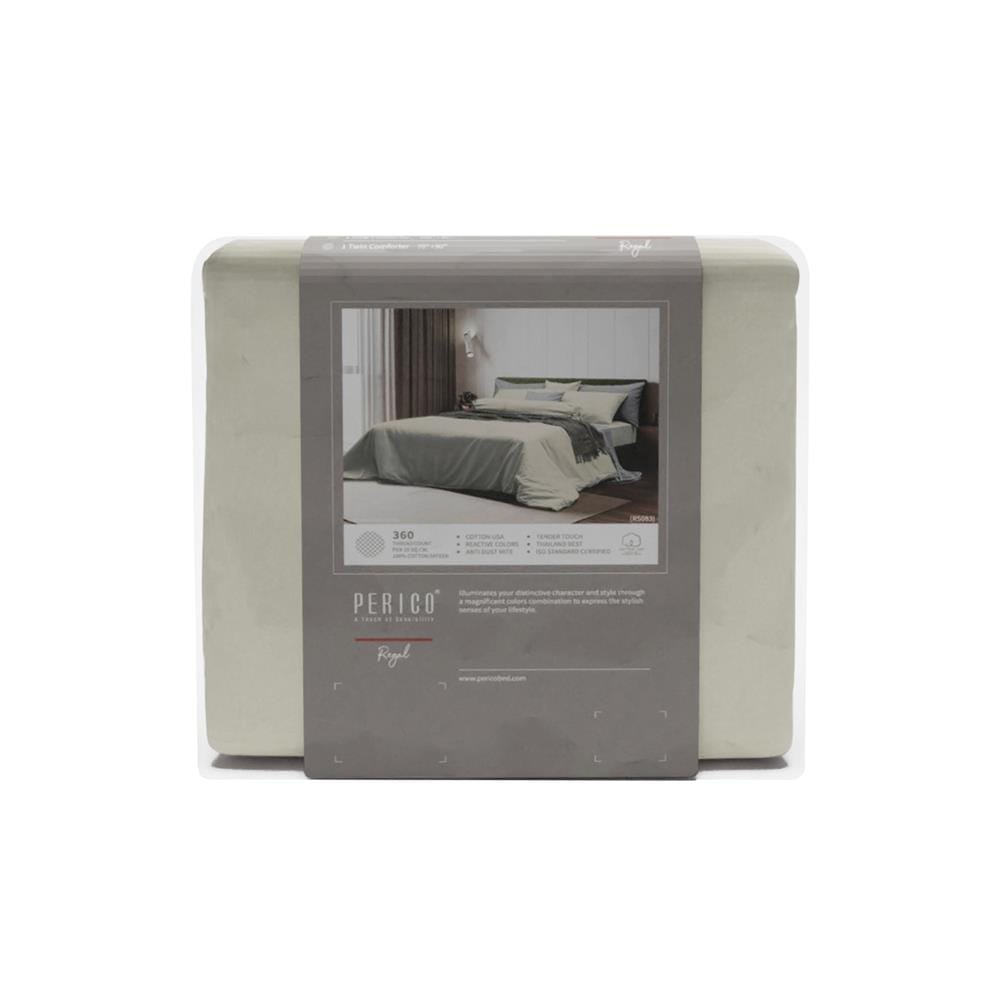 ชุดผ้าปูที่นอน 6 ฟุต 3 ชิ้น PERICO REGAL SOLID RS083