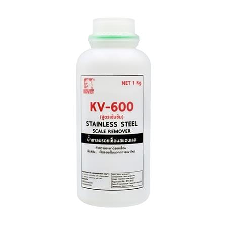 น้ำยาเช็ดรอยเชื่อมสเตนเลส KOVET KV-600 1000 ก.