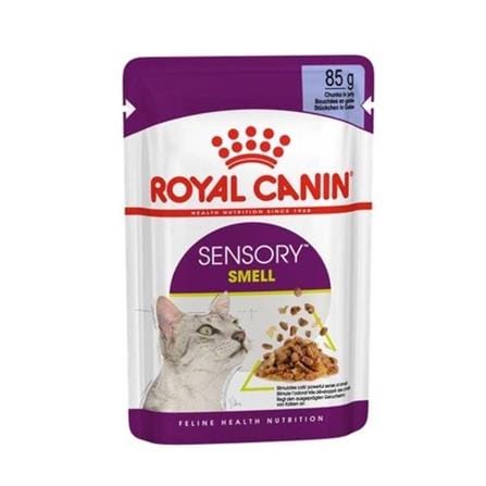 อาหารเปียกแมว ROYAL CANIN SENSORY SMELL JELLY 85 ก.