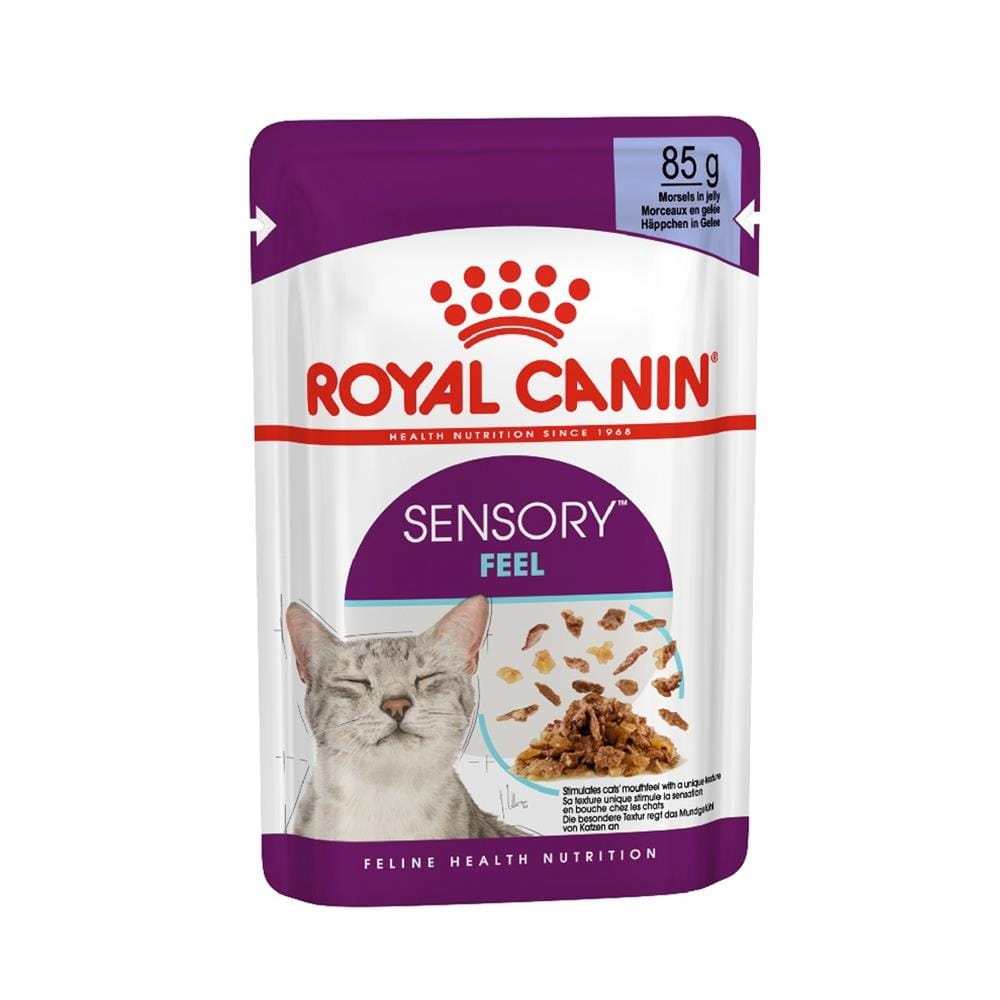 อาหารเปียกแมว ROYAL CANIN SENSORY FEEL JELLY 85 ก.