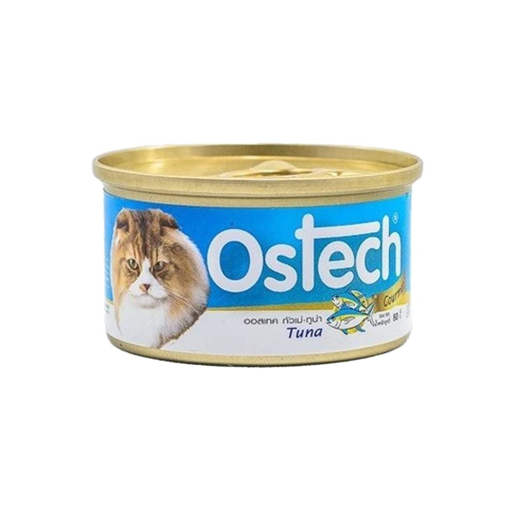 อาหารเปียกแมว OSTECH GOURMET TUNA 80 ก.