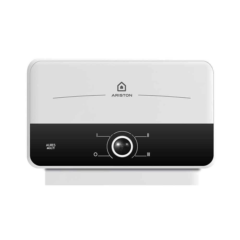 เครื่องทำน้ำร้อน ARISTON AURES ME 8000 วัตต์ สีขาว/ดำ