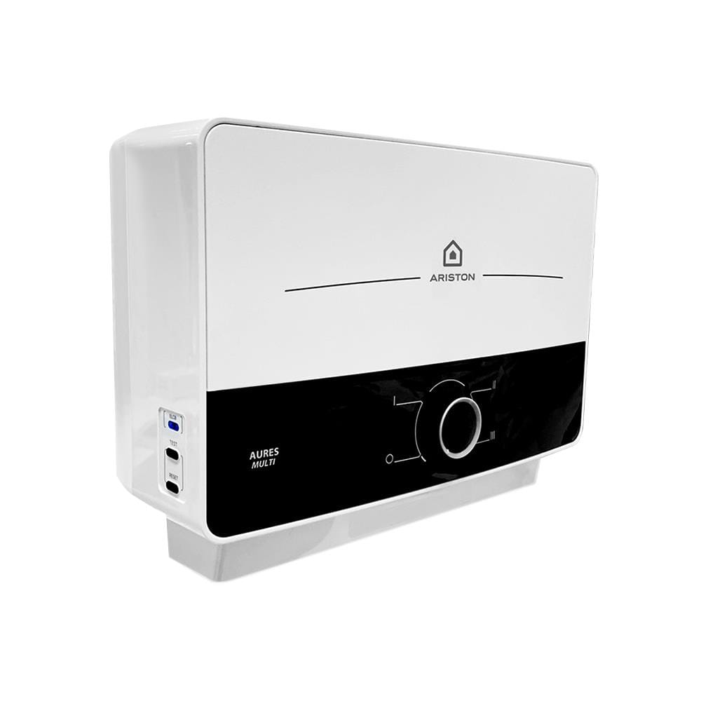 เครื่องทำน้ำร้อน ARISTON AURES ME 8000 วัตต์ สีขาว/ดำ