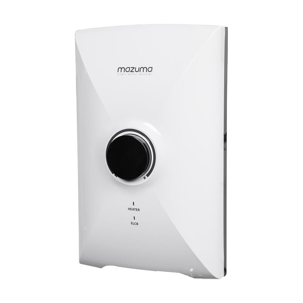 เครื่องทำน้ำอุ่น MAZUMA INTRO PRO1 3500 วัตต์ สีขาว-ดำ