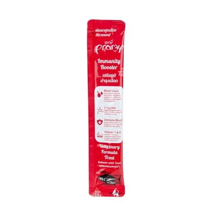 ขนมแมวเลีย PRAMY IMMUNITY BOOSTER SALMON WITH TUNA 14 ก._0