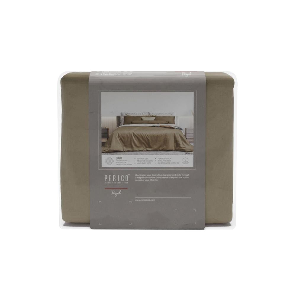 ชุดผ้าปูที่นอน 3.5 ฟุต 2 ชิ้น PERICO REGAL SOLID RS082