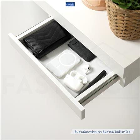 หิ้งพระติดผนัง 2 ลิ้นชัก FASTTECT SD2-2409-P สีไวท์โอ๊ค_3