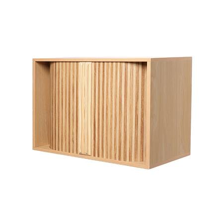 ตู้พระหน้าบานเลื่อน FASTTECT CBN3060-MAPLE สีเมเปิ้ล