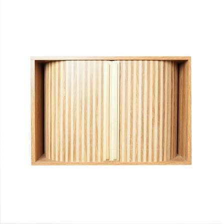 ตู้พระหน้าบานเลื่อน FASTTECT CBN3060-MAPLE สีเมเปิ้ล_1