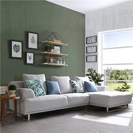 โซฟาเข้ามุมขวา SB FURNITURE GIRLY LA1502-13 สีเทา_3