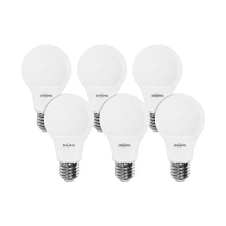 หลอด LED SHINING 11 วัตต์ DAYLIGHT E27 แพ็ก 6 ชิ้น_0