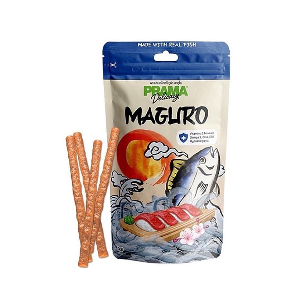 ขนมสุนัข PRAMA DELICACY MAGURO 50 ก.