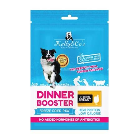 ผงโรยอาหารสุนัข KELLY&CO DINNER BOOSTER CHICKEN BREAST TOPPER 50 ก._0