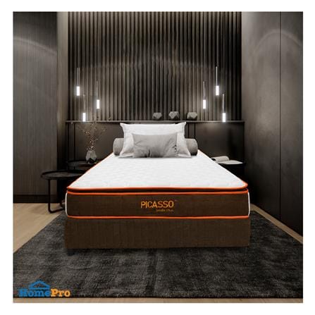 ที่นอนพ็อกเก็ตสปริง 3.5 ฟุต สุญญากาศ PICASSO COMFORT รุ่น SMILE PLUS_4