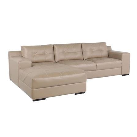 โซฟาเข้ามุมซ้าย SB FURNITURE MOLINE สีน้ำตาลอ่อน_2
