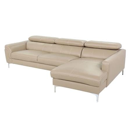 โซฟาเข้ามุมขวา SB FURNITURE GEEZER สีน้ำตาลอ่อน_0