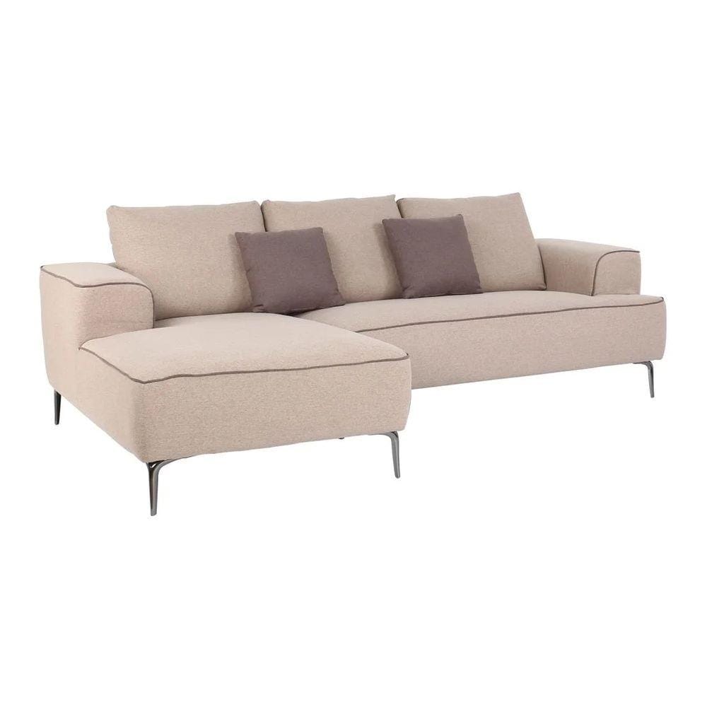 โซฟาเข้ามุมซ้าย SB FURNITURE GALIN สีน้ำตาล