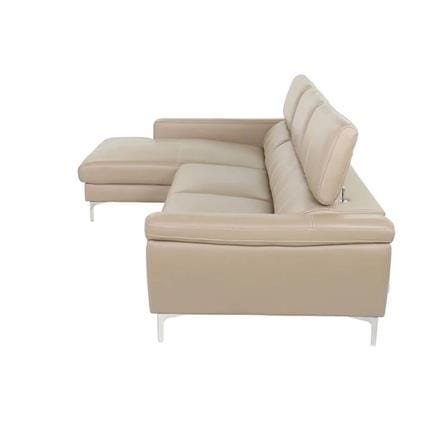 โซฟาเข้ามุมซ้าย SB FURNITURE GEEZER สีน้ำตาลอ่อน_1