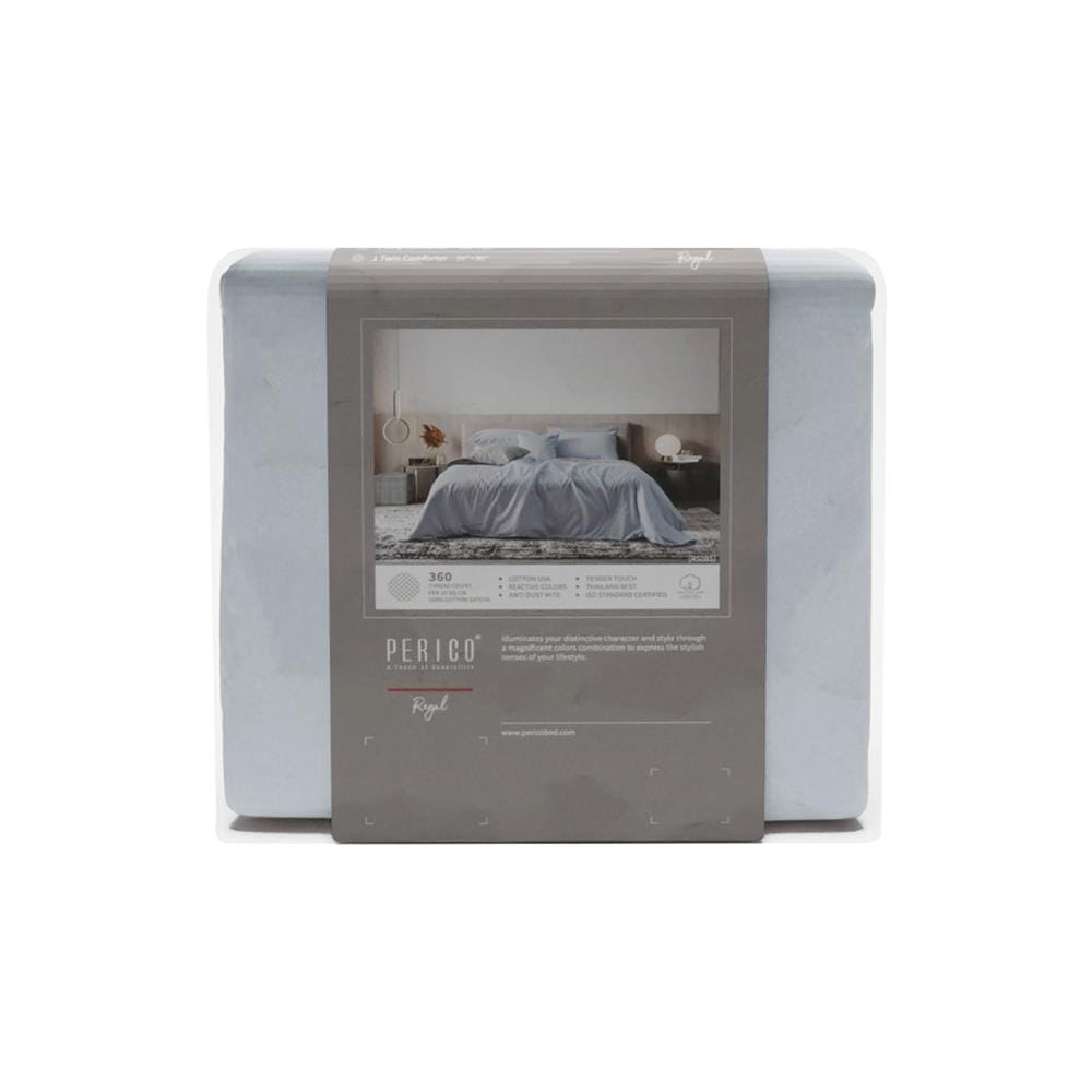 ชุดผ้าปูที่นอน 6 ฟุต 3 ชิ้น PERICO REGAL SOLID RS085