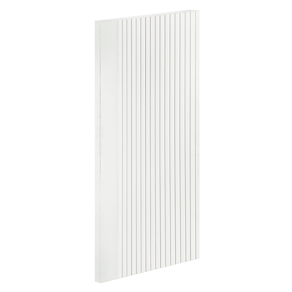 ประตูห้องน้ำโพลีสไตรีน ไม่เจาะลูกบิด LINEDEKOR VERTICAL 70x200 ซม. สีขาว