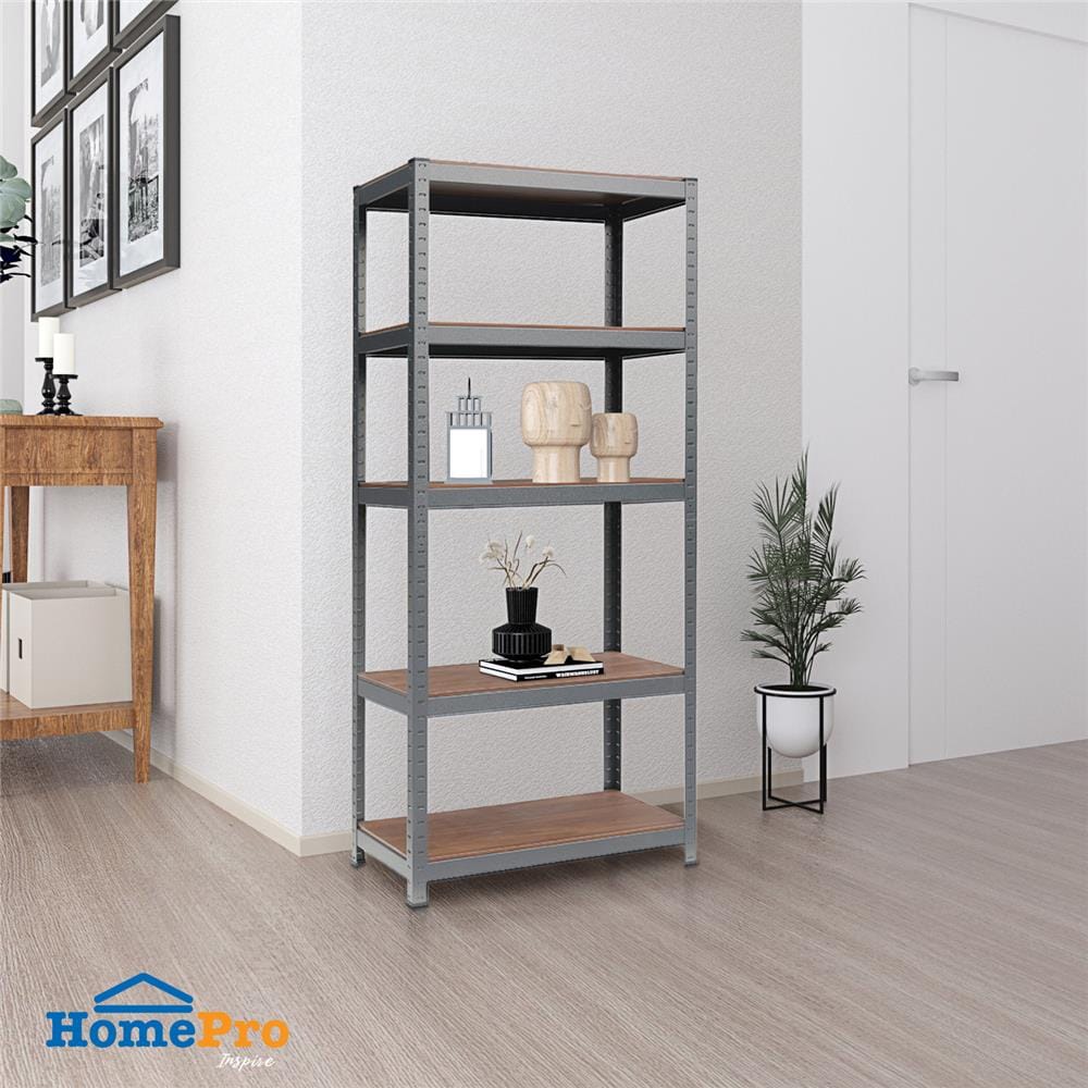 ชั้นวางของโล่ง 5 ชั้น FURDINI ZIR5MDF99 สีวอลนัท