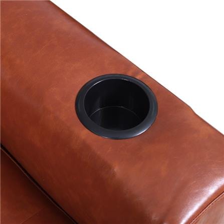 โซฟาเบด AS FURNITURE CHARLOTTE LBWB21 PVC สีน้ำตาลอ่อน_3