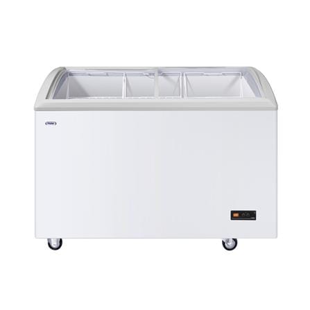 ตู้แช่ไอศครีมกระจกโค้ง HAIER SD-332DP 9.2 คิว สีขาว_0