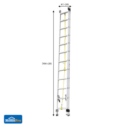 บันไดพาด 2 ตอน MATALL R12812E 12 ขั้น_5