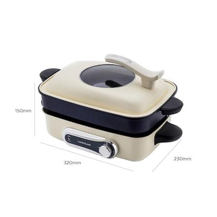 หม้ออเนกประสงค์ LOCKNLOCK EJP543IVY 4.5 ลิตร_5