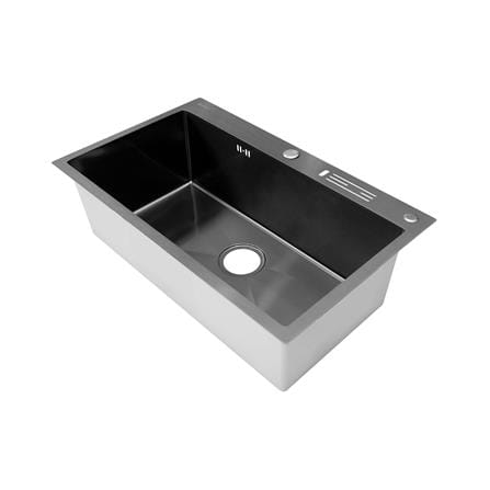 ซิงค์ฝัง 1 หลุม DYNA HOME WD7545TS-BK สีดำ_1