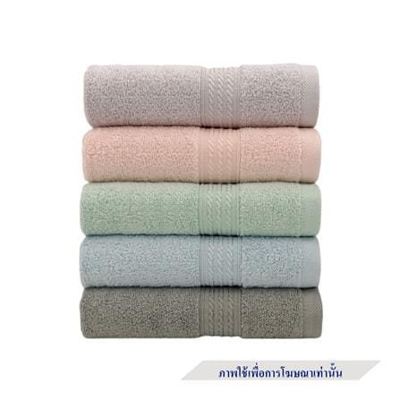 ผ้าขนหนู SANTAS AERTEX GLISTEN 27X54 นิ้ว สี WATER_3
