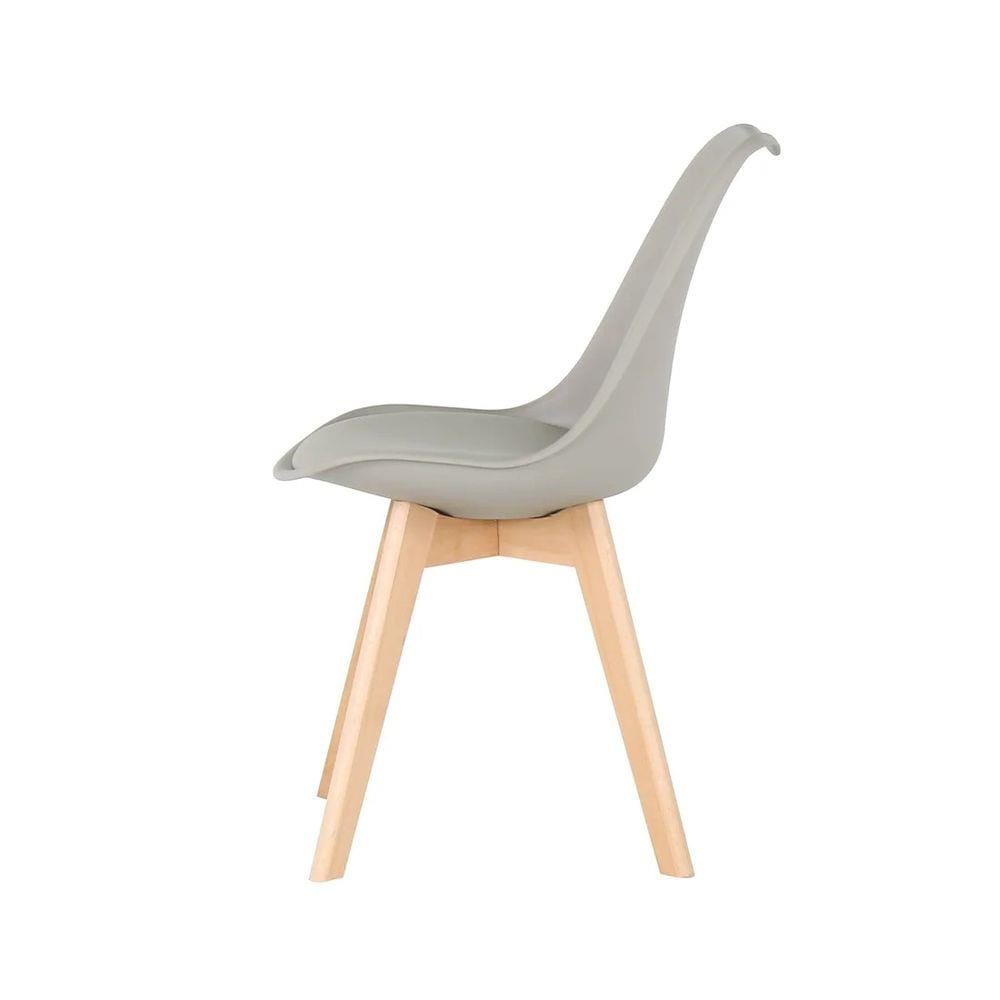 เก้าอี้ทานข้าว SB FURNITURE LIFELY สีเทา